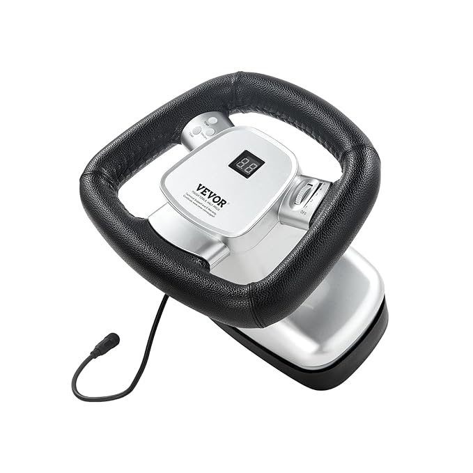 VEVOR Chiropractic Massager, 400-4600rpm Variable Speed Professional Vibrating Massager, Handheld Chiropractic Orbital Body Massager for Back, Neck, Shoulder Muscle Relief