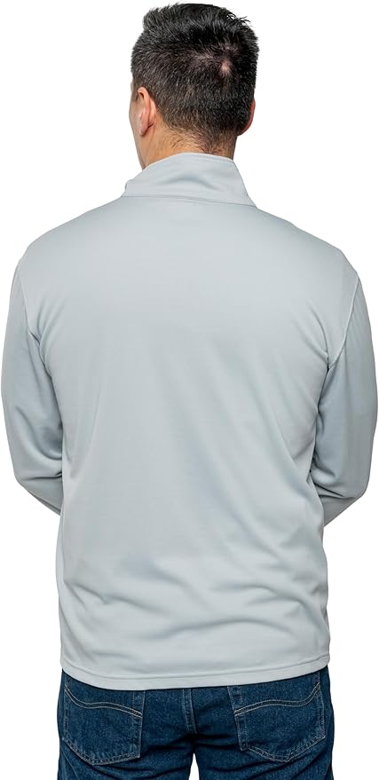 Insect Shield Men's Quarter Zip, with Built-in Insect Repellent