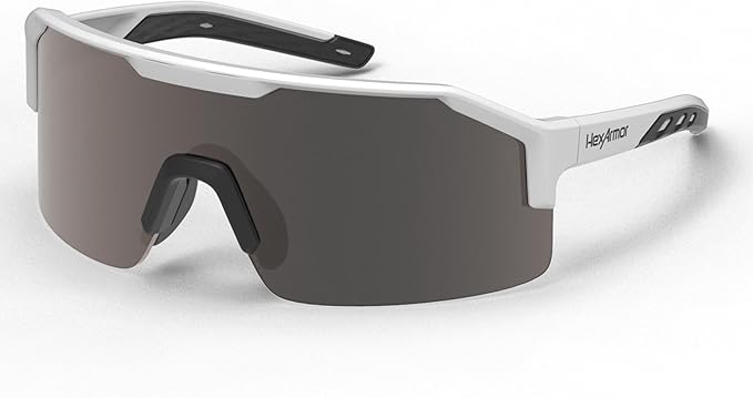 HexArmor Shockwave Safety Work Glasses | ANSI Z87+, 100% UV Protection, Anti-Fog or Scratch Resistant, Polarized