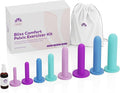 Bliss Innovations Comfort 8-Piece Silicone Wellness Set – Full Progression Kit for Pelvic Floor Support & Flexibility – Soft, Body-Safe – Sizes 1–8 with Elegant Bag + 1.3 oz Glide Bottle – $10 Value