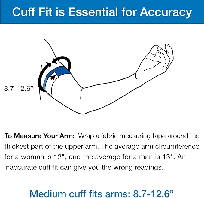 Microlife Replacement Blood Pressure Cuff (Medium (8.7-12.6 inch))