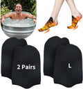 2 Pairs Ice Bath Toe Socks, Cold Plunge Toe Covers, Ice Bath Toe Booties Cold Plunge Toe Booties, Cold Plunge Tub Accessories, Reusable Neoprene Toe Warmers for Cold Plunge at Home