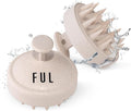 FUL Scalp Massager with Super Soft Silicone Brush for Hair Growth and Exfoliating Scalp, Ideal Scalp Massager Hair Growth Tool and Scalp Brush for Stimulating Hair and Cleansing