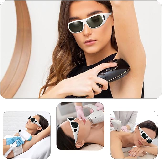 IPL Laser Safety Glasses 200nm-2000nm Protective Goggles for Laser Hair Removal and Cosmetology