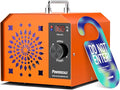 Powerscale Commercial Ozone Machine 250,000mg/h Odor Removal Intelligent Control Ozone Generator Odor Eliminator OZB3 for Large Homes Offices High Capacity Ozone Air Purifier to 21,000sq.ft. Orange