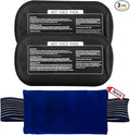 Ice Packs for Injuries Reusable (3-Piece Set) – Hot and Cold Ice Packs for Knee, Reusable Gel Wraps Support, Adjustable Ice Pack Pain Relief for Shoulders, Back Joints Muscles, Knees, Arms and Legs