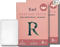 Rael Heating Patches, Herbal Heating Patches - Period Heating Pads for Cramps, Ultra Thin Design, On The Go Size, for All Skin Types (16 Count)