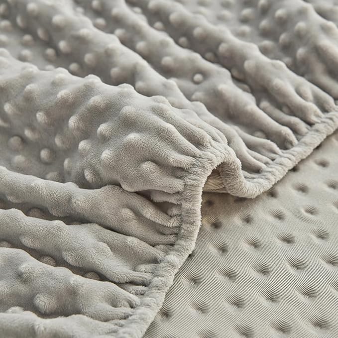 ZIQINPSQ Coral Velvet Fitted Sheet-Thickened Cold-Resistant and Warm Bed Sheets-Soft Velvet Fleece Fitted Sheets with-Elastic All Around. (LightGray, Full)