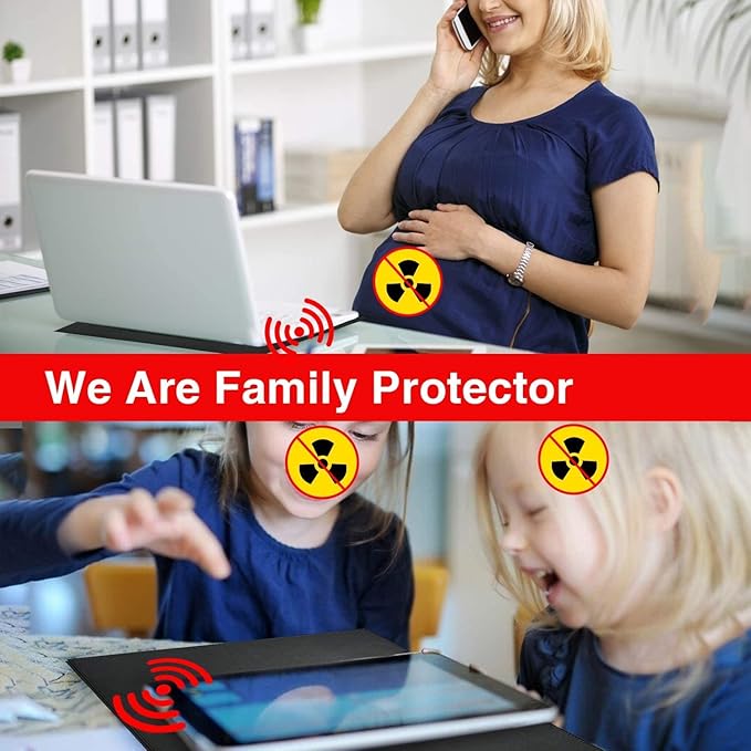 Laptop Protection Shield, Anti Radiation & Heat Shielding Laptop,to Protect The Body from The Impact, Fits Laptops, Notebooks, Table
