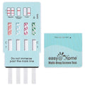 Easy@Home 10 Pack 4 Panel Instant Drug Test Kits - Testing Marijuana (THC), COC, OPI 2000,MET/mAMP - Urine Dip Drug Testing -#EDOAP-144