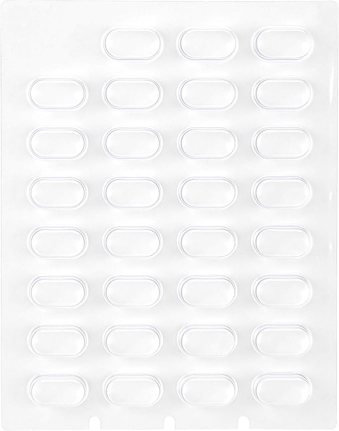 Ezy Dose Disposable (31-Day) Pill, Medicine, Vitamin Organizer Box | Monthly Planner Refill Pack | Kit Includes 12 Cards and Blisters (Pack of 3)