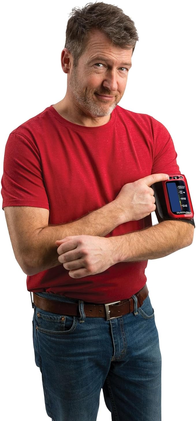Smartheart Adult Cuff Arm Home Automatic Digital Blood Pressure Monitor 1-Tube Black 1 Each