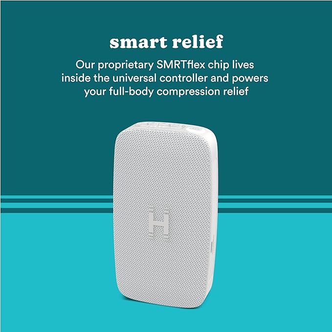 HoMedics Overlapped Compression Therapy Battery, Massage System Universal Controller, Compatible Modulair Compression Wraps (Sold Separately)