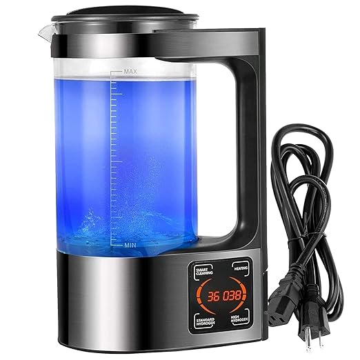 Hydrogen Water Generator, Hydrogen Water Kettle, Hydrogen Water Bottle Generator with SPE and PEM Technology, US Membrane Make Hydrogen Content up to 2000 PPB