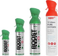 Boost Oxygen Complete Collection | XL 12L, Large 10L, Medium 5L & Pocket Size 3L (4 Pack)