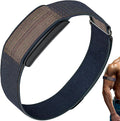 Yeahxing Band for Amazfit Helio Strap - Adjustable Nylon Bicep/Arm/Ankle 38cm Replacement Bands for Fitness Tracker, Secure Hook & Loop Design, Comfortable for Workout, Running, Yoga