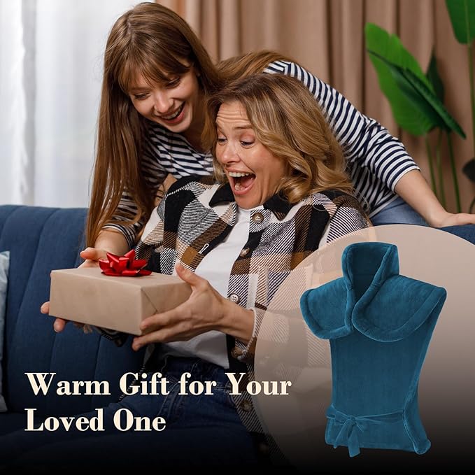 COMFIER Large Heating Pad for Back, FSA Eligible HSA Heating Pad for Neck and Shoulders and Back, Heated Neck Wrap, 3 Heat Levels & 90-Mins Auto Shut Off, Gifts for Women Men