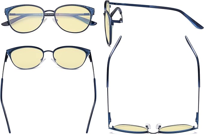 Eyekepper Oversize Butterfly Design Blue Light Glasses - Computer Screen Eyegalsses Women