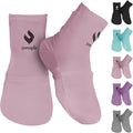 ZOMAPLE Cold Therapy Socks + Gel Packs, Lavender, Medium – Soothe Burning Feet & Reduce Swelling – Hot/Cold Use, Touch Fasteners & Comes with 2 Large & 2 Small Gel Packs – Versatile Foot Ice Pack Wrap