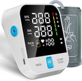 Blood Pressure Monitor for Home Use with Upper Arm Wide Range Cuff (8.7-15.7 Adjustable) & LED Display, Automatic Digital BP Machine Storage Bag, 240 Memories for 2 Users