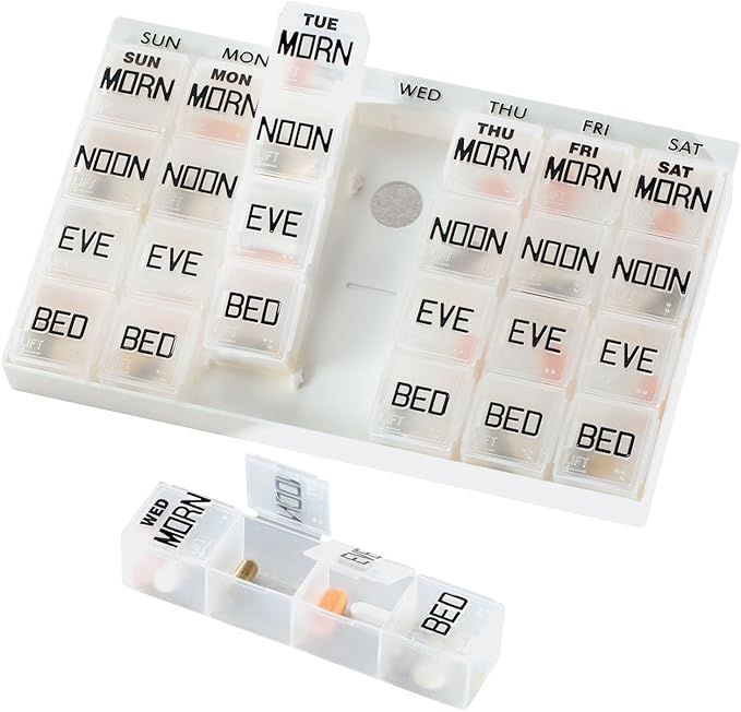 EasyComforts Large Medication Organizer