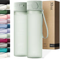 KIVY Tritan Water Bottle 32oz [WITH FLIP LID] - Reusable & Slim Waterbottle for Travel, Gym & School - For Women & Men - Dishwasher Safe - Skinny Leak Proof & Lightweight Bottle - BPA Free