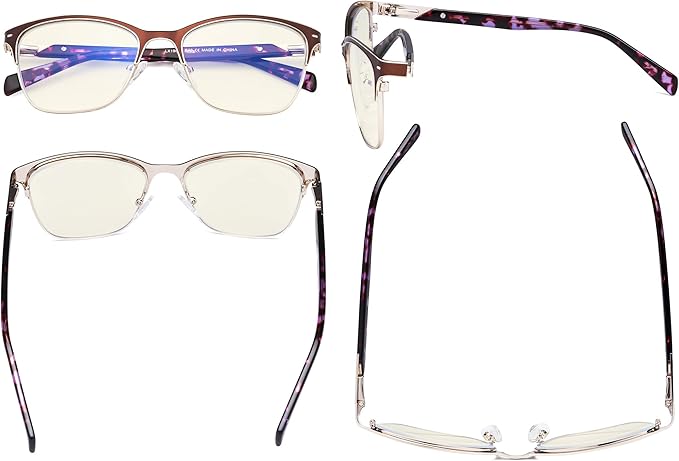 Eyekepper Ladies Blue Light Glasses - Digital Eyeglasses for Women Blocking Computer Screen UV Rays