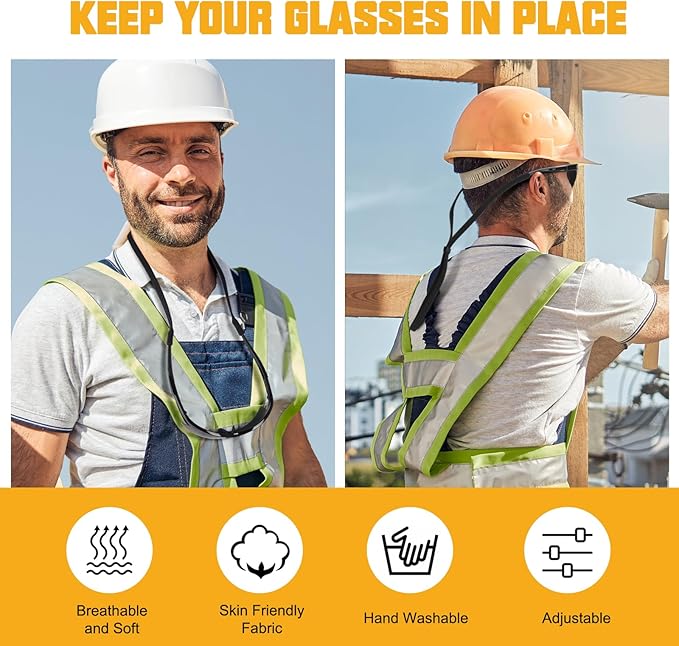 OXG 12 Pack Anti Fog Safety Glasses for Men, ANSI Z87.1 Safety Goggles Impact Scratch Resistant Eye Protection for Work