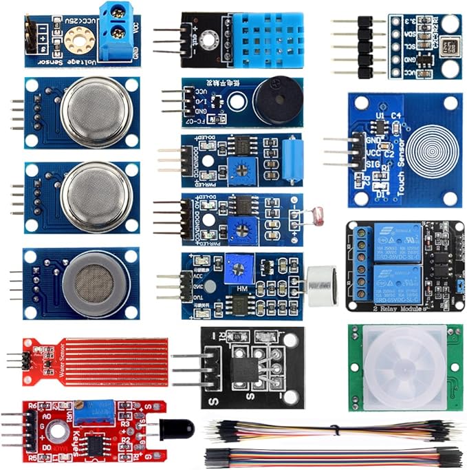 16 in 1 Smart Home Sensor Modules Kit for Arduino Raspberry Pi DIY Professional