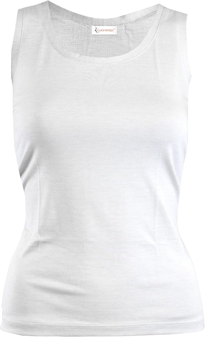 EMF Tank Top 5G RF Safe Clothing Shielding - Silver Coated Fabric