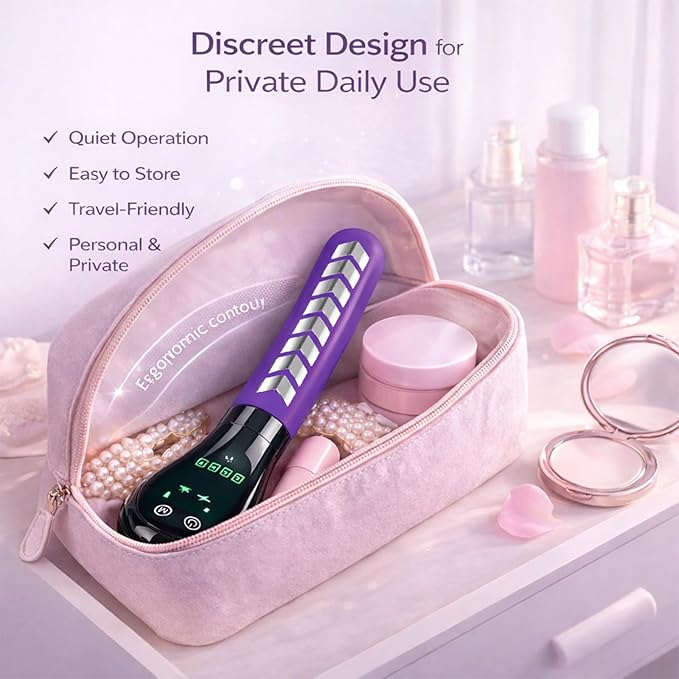 Pelvic Floor Exerciser for Women, kegel Pelvic Floor Trainer, Pelvic Floor strengthening Device, kegel Exercise Tool with Multiple Modes, Discreet Rechargeable Personal Care Device (Purple)