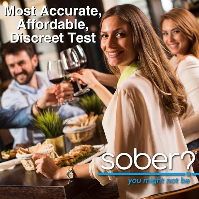 FDA Cleared Saliva Alcohol Test Strip, Highly Accurate BAC Self‑Test, 2–3 Minute Results, Portable & Discreet Sober Test Anywhere (12)