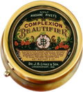 Vintage Apothecary Complexion Beautifier Brass Pill Box