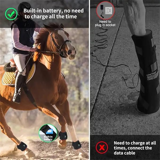 LED Red Light Therapy Device for Horse Hoof, Horse Near Infrared Therapy Wrap Portable Deep Light Therapy for Horse Wounds and cuts Joint Pain Relief