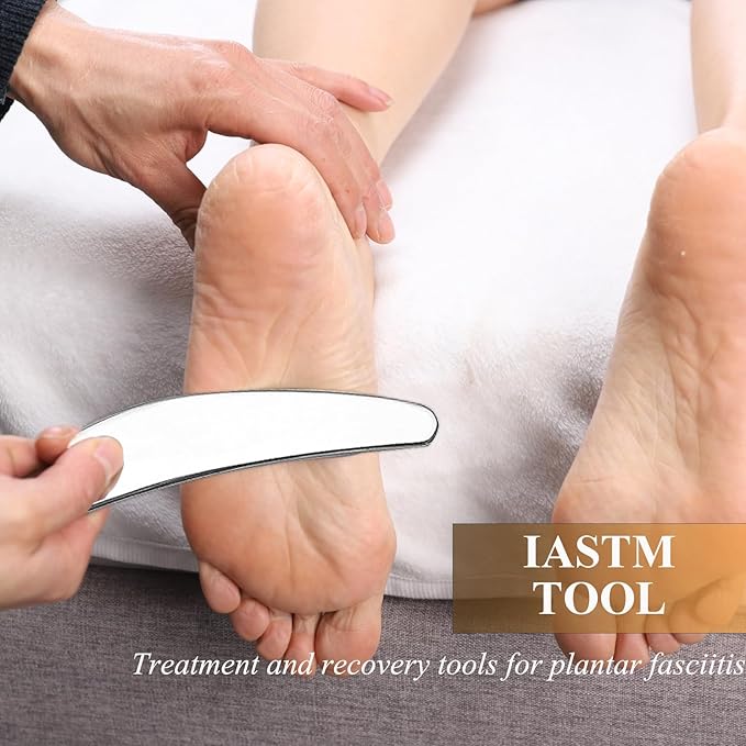 FeelFree Sport 4 in 1 Muscle Scraper Tool Set-Gua Sha Massage Scraping Tools for Soft Tissue Mobilization,Physical Therapy for Back, Legs, Arms