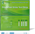 Clinical Guard Pack of 5 Ovulation Test Strips - Accurate Measurement Within 5 min - Ovulation Tests Cost-Effective Fertility Test for Women