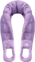 UNCN Long Heating pad for Neck and Shoulders Back 33 * 5.9" microwavable Large Moist Heat Pack Warm hot Compress Neck wrap Weighted Bag Massage Reusable Herbal Nature Calming Portable
