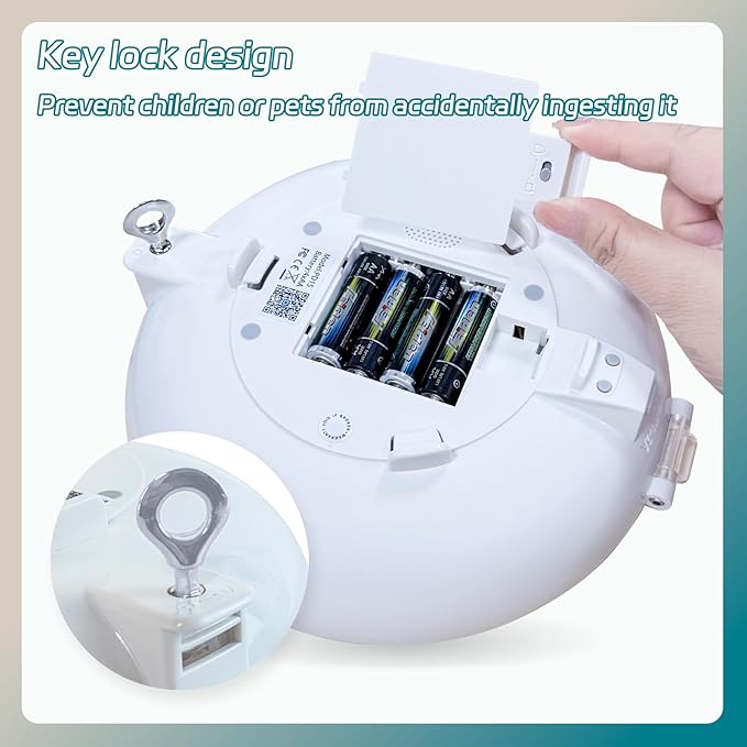Automatic Pill Dispenser with Alarm - 28-Day Medicine Dispenser for Elderly & Alzheimer's Care, 8 Dosage Templates Locked Pill Reminder with Voice Alerts for Prescriptions, Vitamins