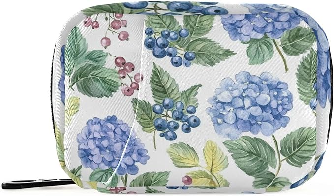 Travel Pill Case Flower Leaf Weekly Small Pill Box 7 Day Pill Box Pill Organizer Bag