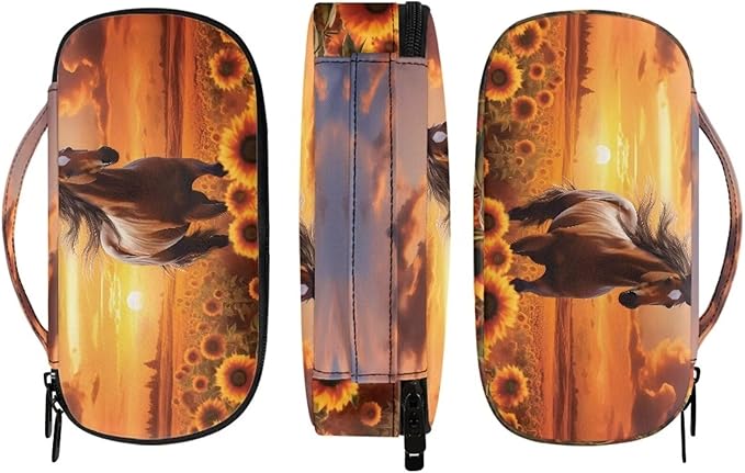 Sunflower Horse Insulin Cooler Travel Carrying Case, Portable Diabetes Cold Medication Organizer, Upgraded Chill Pill Insulation Bag for Insulin Pen Syringes Needle Kits Holder