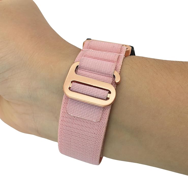 Custom Fit by Wrist Size, Small & Large Wrists, for Garmin Nylon Watch Band –– Compatible with QuickFit 20mm / 22mm / 26mm, Fenix 7, Instinct 2X, Forerunner, Epix, Tactix, MARQ, quatix, Approach
