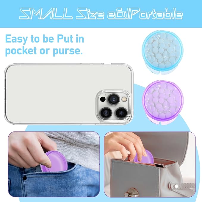 4Pcs Small Pill Box Cute Portable Pill Case Travel Pills Organizer Case Medicine Dispenser Earplug Container Vitamin Holder Liver Oil Storage Case for Women Men Pocket Purse Briefcase