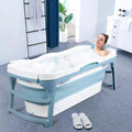 Large Size Foldable Portable Bathtub for Adults, 56 Inch Freestanding Surround Collapsible Bathtub, Soaking Tub, Portable Bath Tub for Family Sweat Steaming, Hot Bath, Ice Bath Tub