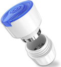 Fullicon Pill Crusher Fine Powder, Stainless Steel Grinder Head, 2-in-1 Medicine Crush with Storage, Small Pill Grinder for Pets, Elderly & Kids (Blue White)