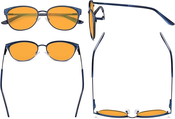 Eyekepper Oversize Butterfly Design Blue Light Glasses - Computer Screen Eyegalsses Women