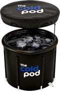 The Cold Pod Ice Bath Tub for Athletes XL: Cold Plunge Tub Outdoor with Cover,116 Gallons Portable Ice Bath Cold Water Therapy Plunge Pool,Large Ice Tub for Cold Dippers at Home