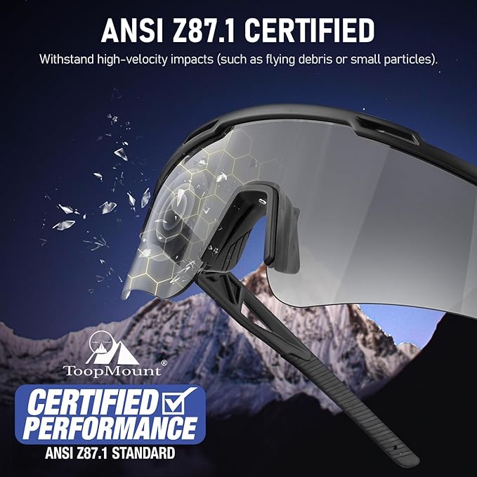 Tactical Eyewear Anti Fog, ANSI Z87.1 Sports Glasses with 3 Interchangeable Lens UV400 Protection Airsoft Goggle