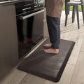 Color&Geometry Anti Fatigue Floor Comfort Mat 3/4 Inch Thick 17"x24" Perfect for Standing Desks, Kitchen Sink, Stove, Dishwasher, Countertop, Office or Garage, Brown