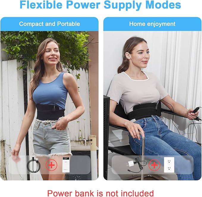 Red Light Therapy Belt, CLMTAS Infrared Light Therapy Speed Healing with Controller, Versatile Use, Ideal Gift for Women Men