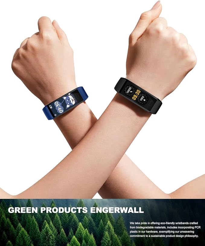 ENGERWALL Watch Band ONLY for Fitness Tracker S5, Replacement Bands Fit for Runmefit S5 Fitness Tracker Smart Watch